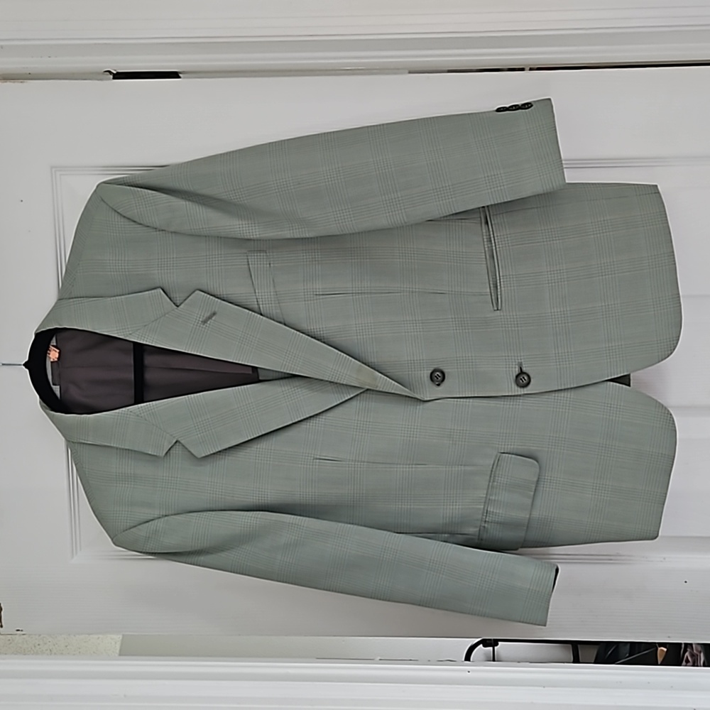 PRE-OWNED VINTAGE MICHEL RENE MEN'S CLASSIC JACKET. SIZE L.